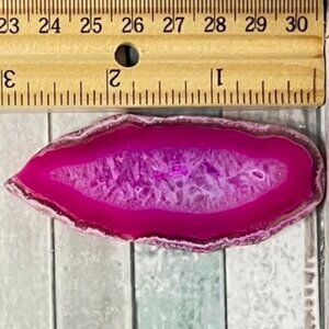 Geode Agate Crystal Slice